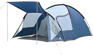 HXBER Family Backpacking Tent Double Layers Waterproof Portable Camping Tent for Outdoor Beach Camping