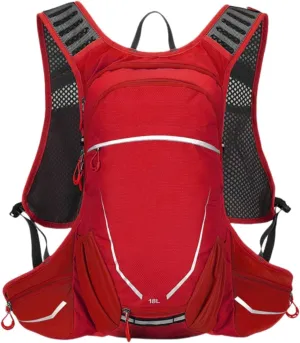Hydration Backpack for Running, Hiking and Cycling, Water Resistant Running Water Backpack with Reflective Strip