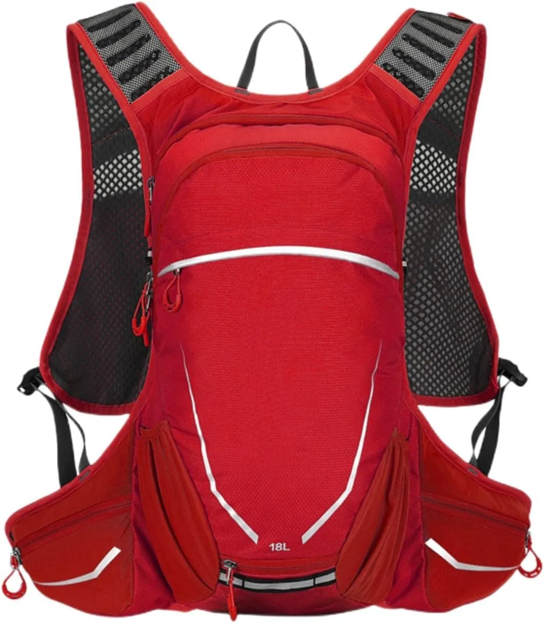 Hydration Backpack for Running, Hiking and Cycling, Water Resistant Running Water Backpack with Reflective Strip