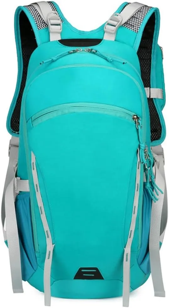 Hydration Vest,Running Hydration Pack,Holds 2L Water Bladder, Large Capacity Outdoor Water Bag Bag for Men and Women, Suitable for Camping, Fitness, Hiking(Black) (Green )