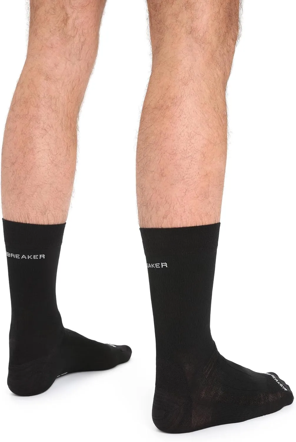 Icebreaker Men's Hike Liner Ultralight Cushion Crew Sock
