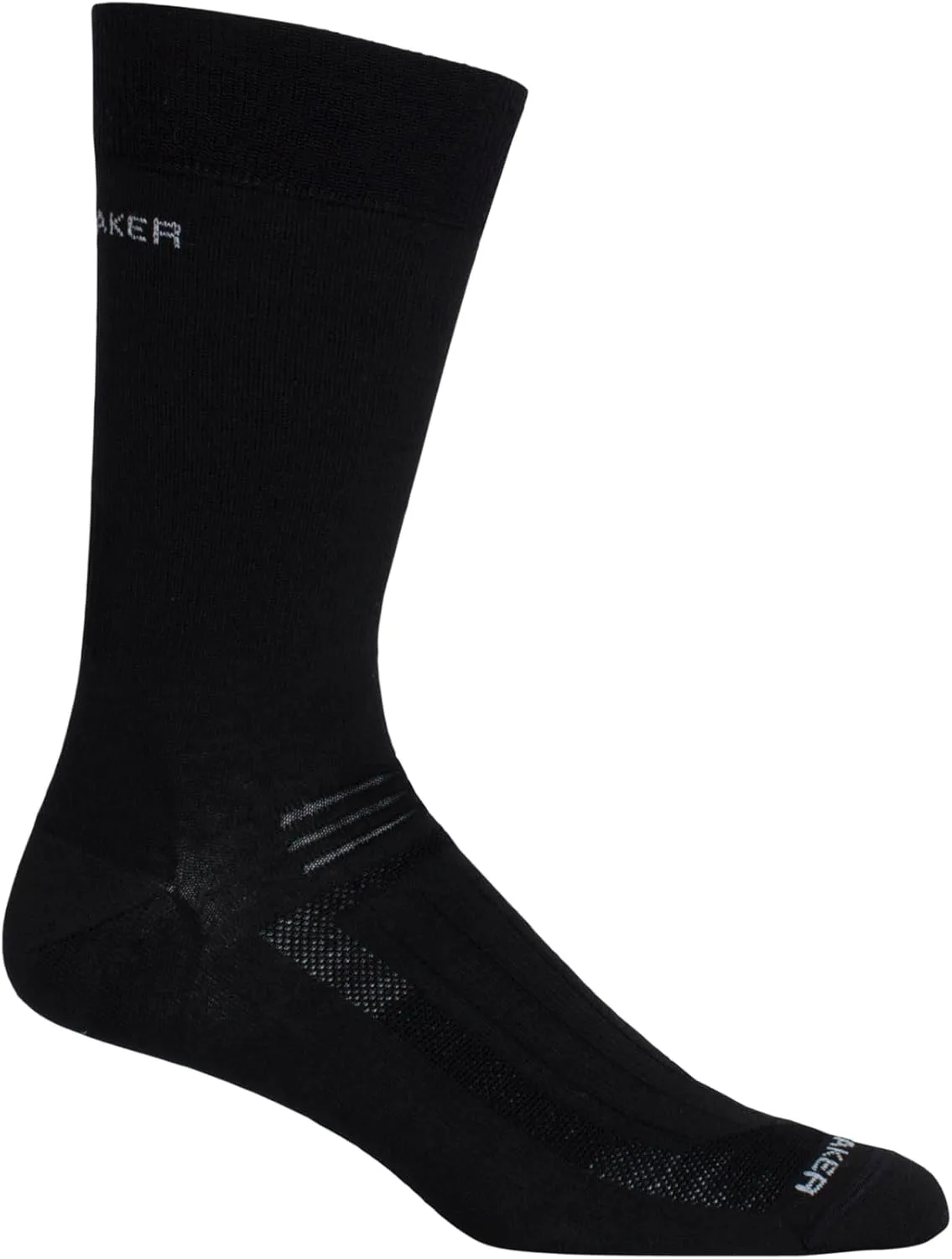 Icebreaker Men's Hike Liner Ultralight Cushion Crew Sock