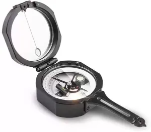 iDili Multi-Functional High-Precision Geological Compass DQY-1 Professional Outdoor Sports Compass North Pointer Theodolite
