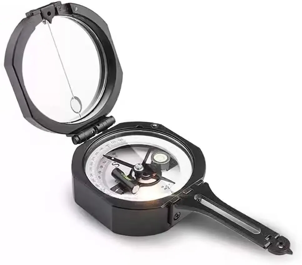 iDili Multi-Functional High-Precision Geological Compass DQY-1 Professional Outdoor Sports Compass North Pointer Theodolite