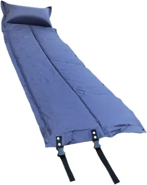 Inflatable Camping Mat Wear Resistant Sleep Accessory Portable Compact Design for Outdoor Use Ergonomic Body Adapting Comfort Easy to Store Carry for Camping