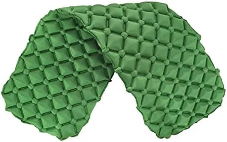 Inflatable Mattress Camping Sleeping Pad Ultralight Camping Mattress Sleeping Mat Camping Bed Beautiful Scenery (4 One Seat)