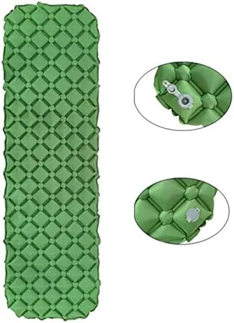 Inflatable Mattress Camping Sleeping Pad Ultralight Camping Mattress Sleeping Mat Camping Bed Beautiful Scenery (4 One Seat)