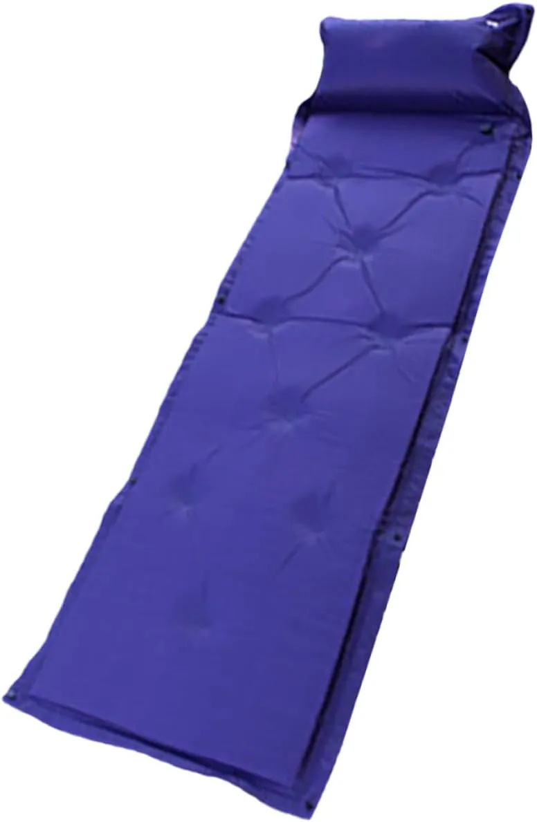 Inflatable Sleeping Mat Portable Automatic Cushion for Camping Lightweight Travel Sleeping Pad Thick Design for Backpacking Hiking and Outdoor Activities