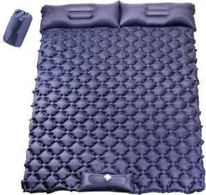 Inflatable Sleeping Mattress Double Camping Mat Self Inflating, Inflatable Sleeping Mat Ultralight Sleeping Pad, Inflatable Sleeping Mat With Pillow, Waterproof And Moisture-Proof Rol beautiful