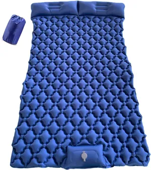Inflatable Sleeping Mattress Double Camping Mat Self Inflating, Inflatable Sleeping Mat Ultralight Sleeping Pad, Inflatable Sleeping Mat With Pillow, Waterproof And Moisture-Proof Rol beautiful