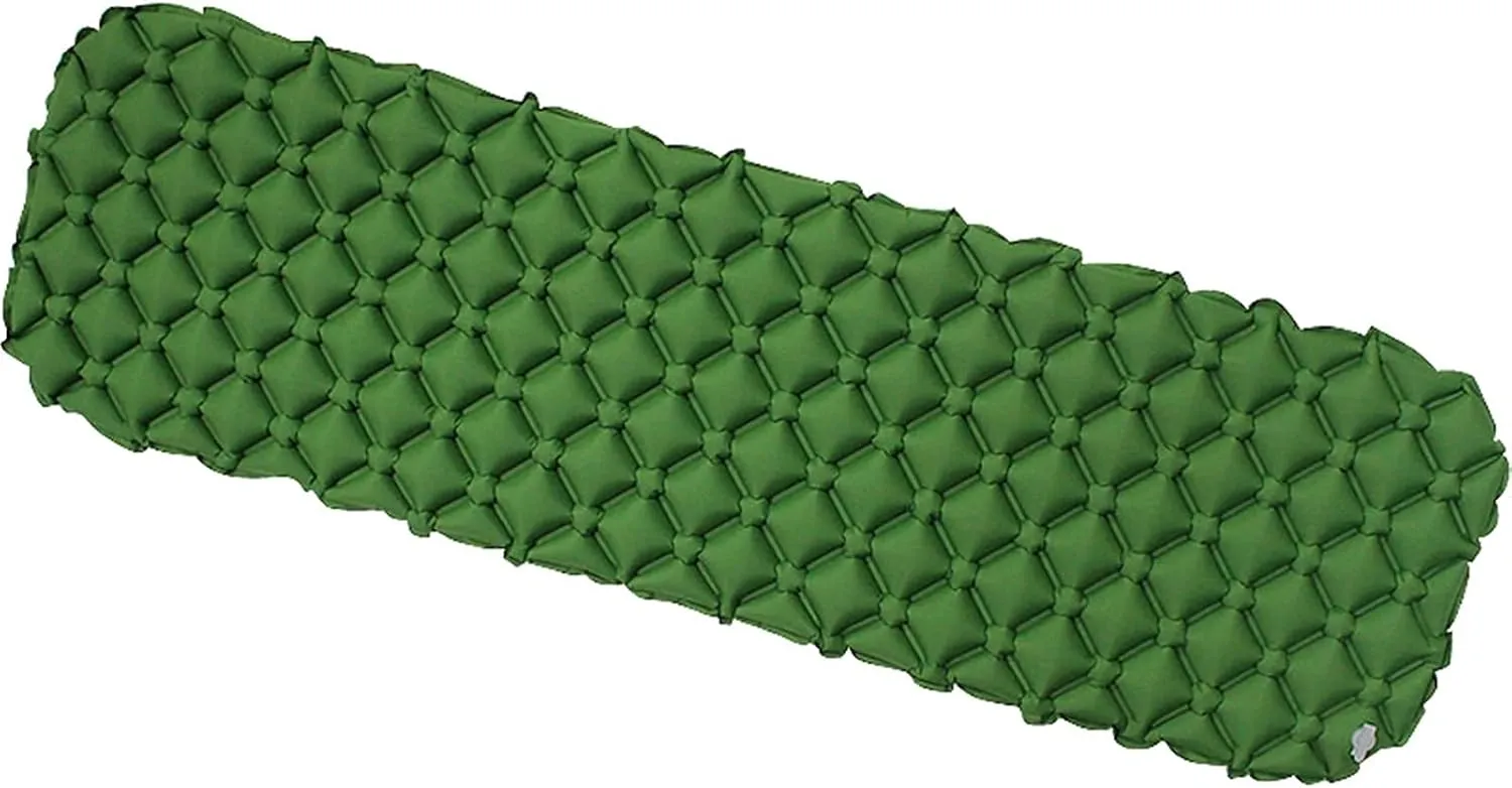 Inflatable Sleeping Mattress Foldable Self Ultra Light Camping Inflating Sleeping Pad Camping Air Mattress Inflatable Sleeping Pad (Color Classification : Blue Sleeping Pad, Size : 19 (Green Sleeping