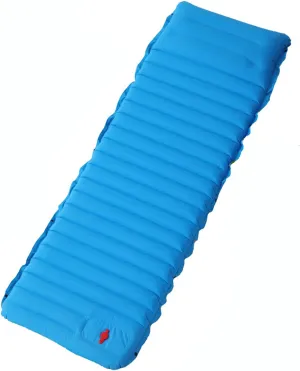 Inflating Air Mattress, Widen Sleeping Pad Splicing Inflatable Bed Beach Picnic Mat Camping Tent Air Cushion,Blue