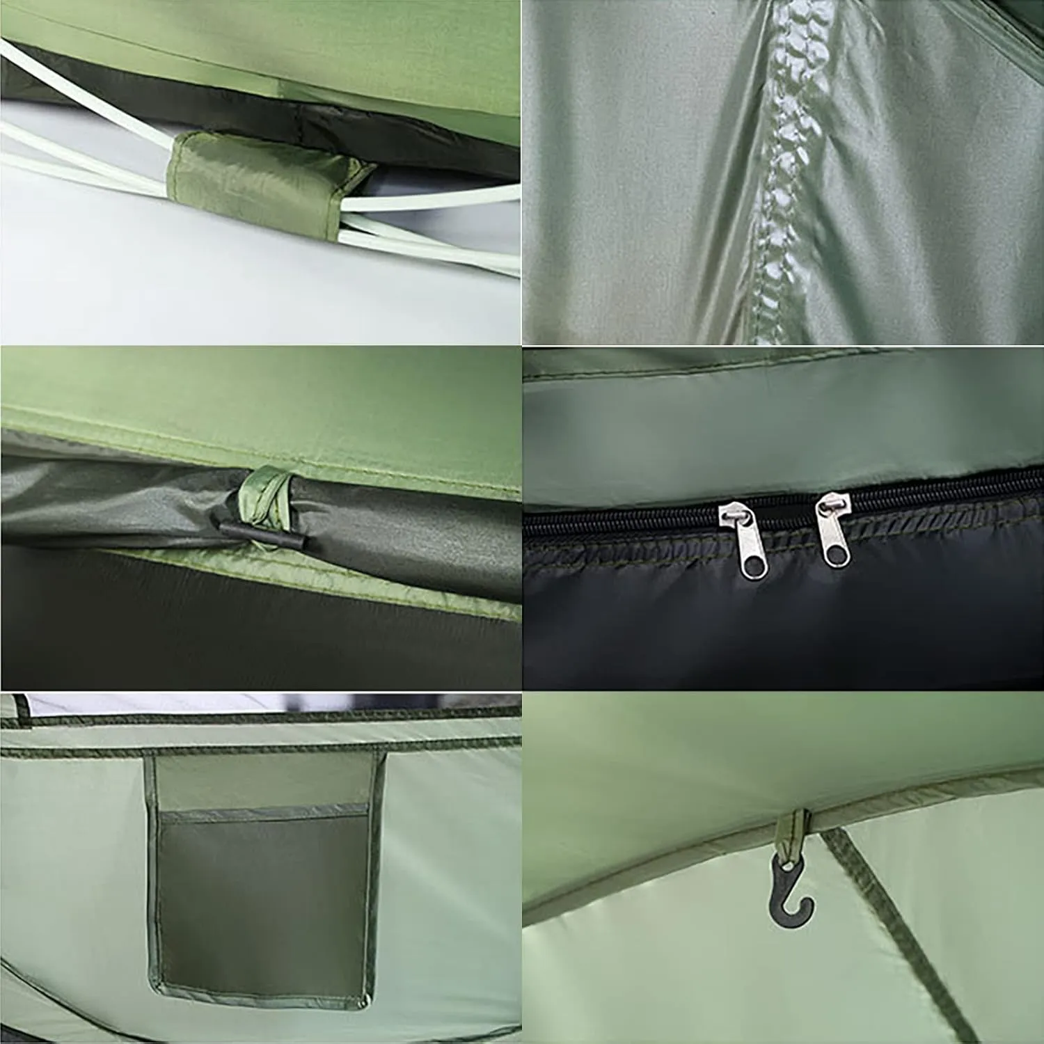 Instant Lightweight Camping Tent Pop Up, Outdoor Easy Set Up Automatic Family Travel Tents, Portable Backpacking Ultralight Waterproof Windproof Sun Shelter Tent