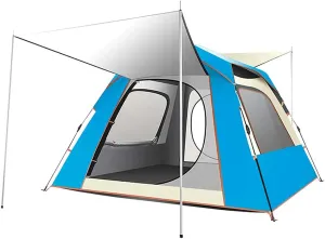 Instant Pop-up Camping Tent for 3-8 People Lightweight Family Tent with Carrying Bag for Outdoor Camping Hiking Climbing Fishing