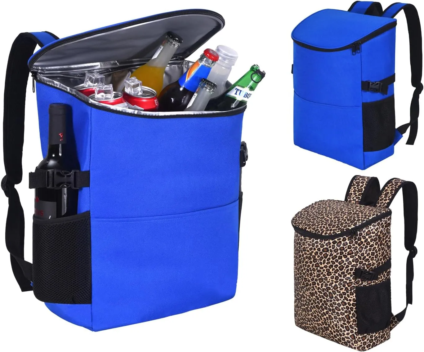 Insulated Leak Proof Cooler Backpack - Lightweight Foldable Cooler Bag for Men & Women, Yeti Backpack Cooler Style, Perfect for Camping Hiking Picnic Beach Travel.
