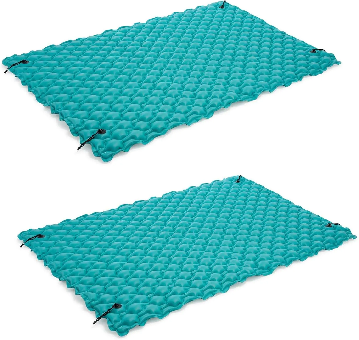 Intex 9.5' Inflatable Floating Water Swimming Pool Lake Mat Platform Pad, 2 Pack