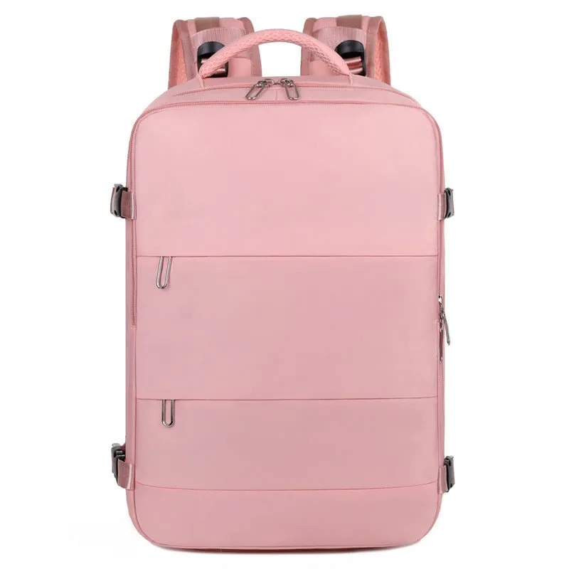 JetSetPro: Premium Waterproof Travel and Business Backpack | Large-capacity Carry-On Luggage | Multi-Compartment