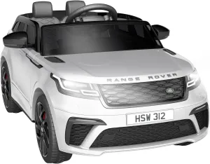 Jojoka Ride on Cars for Kid 4-8, 12V Licensed Land Rover Ride Electric Car for Kids with Parent Remote Control, MP3 Player, Rocking, Pull Rod