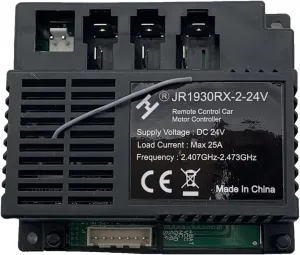 JR1930RX-2-24V Control Box Receiver Match 2.4G Bluetooth Remote Control, Accessory Receive Controller Signal Install Children's Electric Ride on Kids Car Replacement Parts