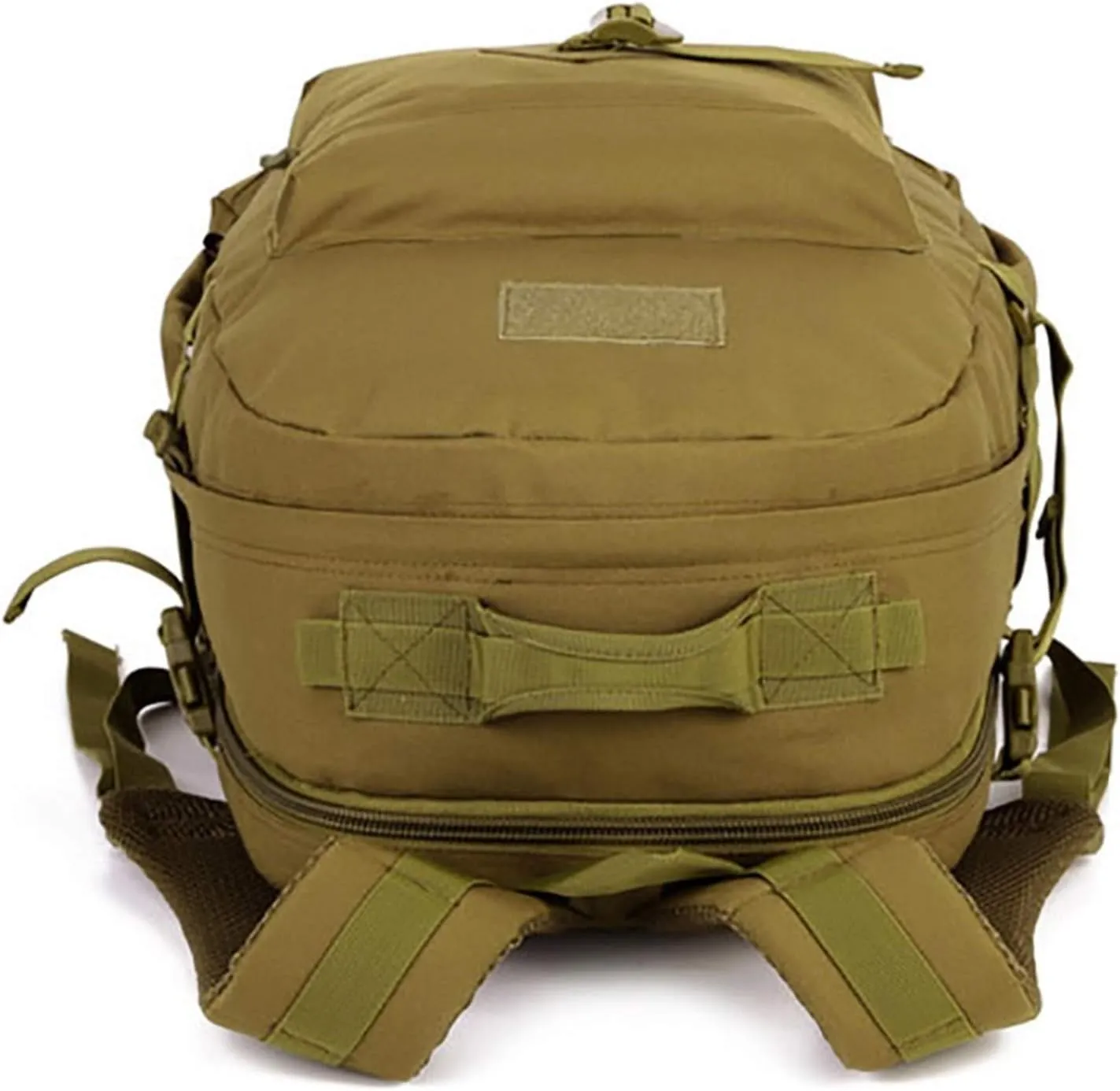 Jungle Leopard 40L Military Rucksack Backpack for Men Hiking Backpack Riding Knapsack Bag Book Student Satchel(S405-40-WD)