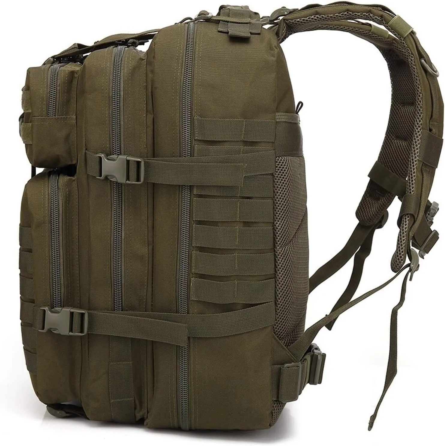 Jungle Leopard 50L Nylon Waterproof Trekking Fishing Hunting Bag Backpack Outdoor Military Rucksacks Tactical Sports Camping Hiking (Color : TBP001-CP)