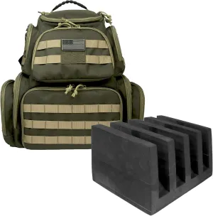 K-Cliffs Tactical Lockable Range Backpack with Free USA Patch