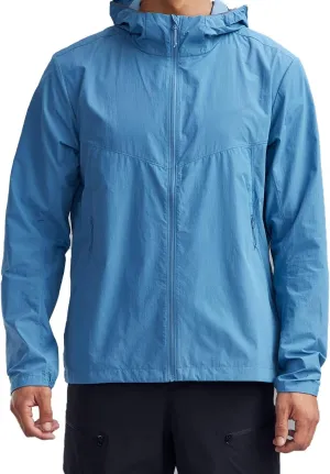 KAILAS Men's Running Jacket Windbreakers Sun Protection Rain Jacket Ultralight Hooded for Hiking Traveling