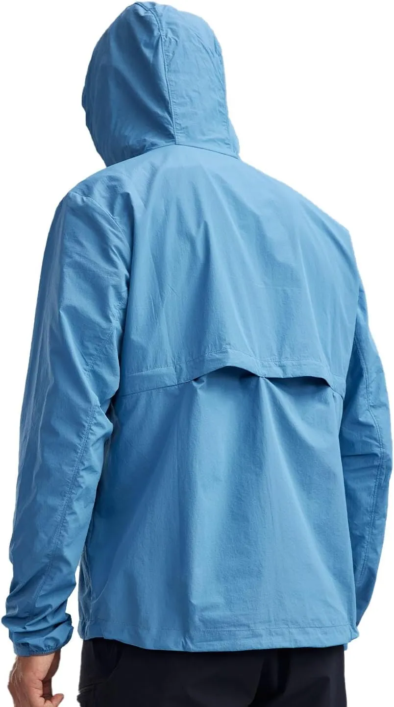 KAILAS Men's Running Jacket Windbreakers Sun Protection Rain Jacket Ultralight Hooded for Hiking Traveling