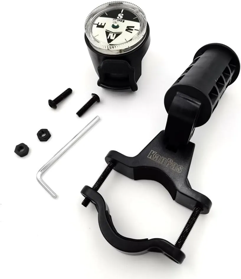 KanPas Bike Compass with Handlebar Bracket