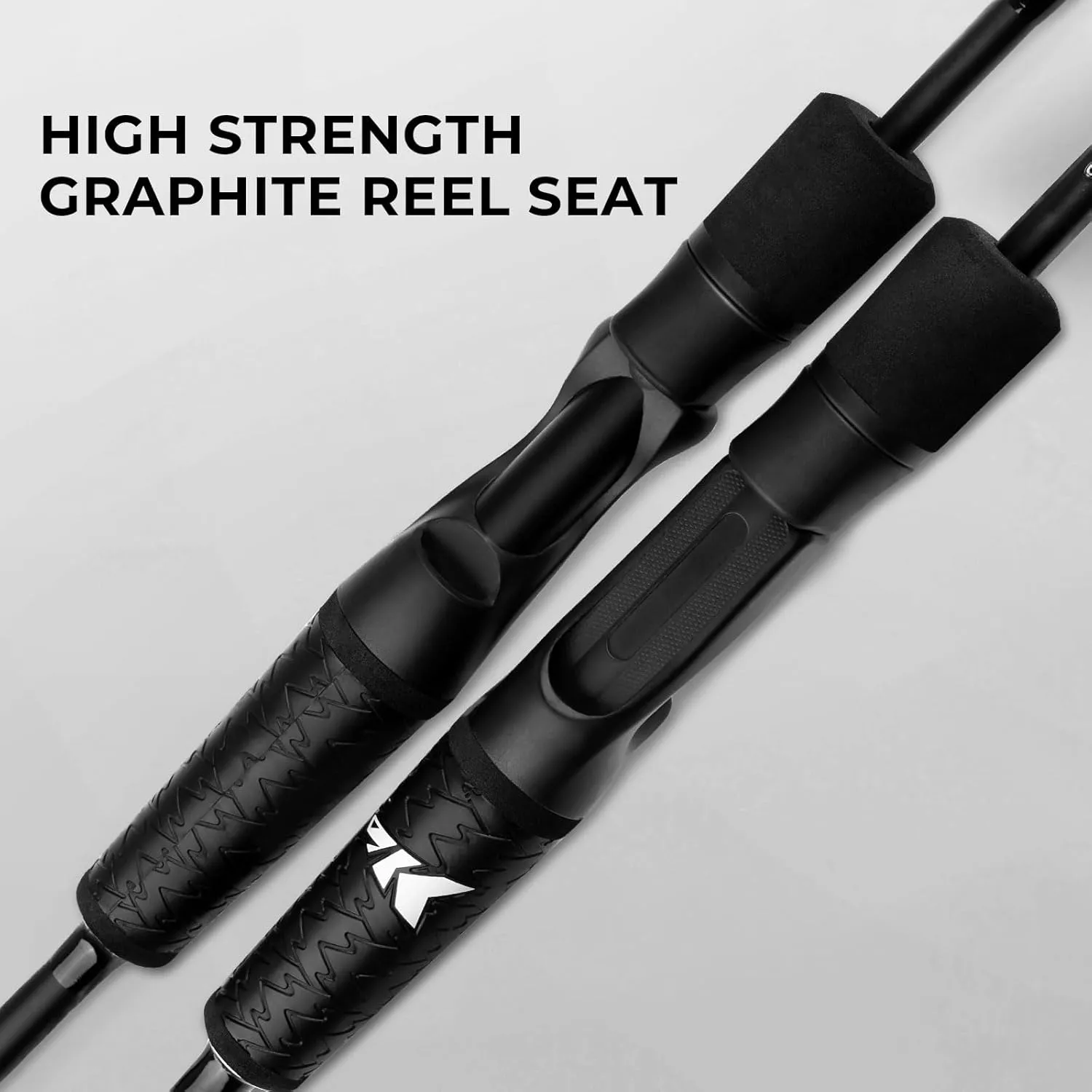 KastKing Crixus Fishing Rods,IM6 Graphite Spinning Rod & Casting Rod W/Zirconium Oxide Ring Stainless Steel Guides, SuperPolymer Handle