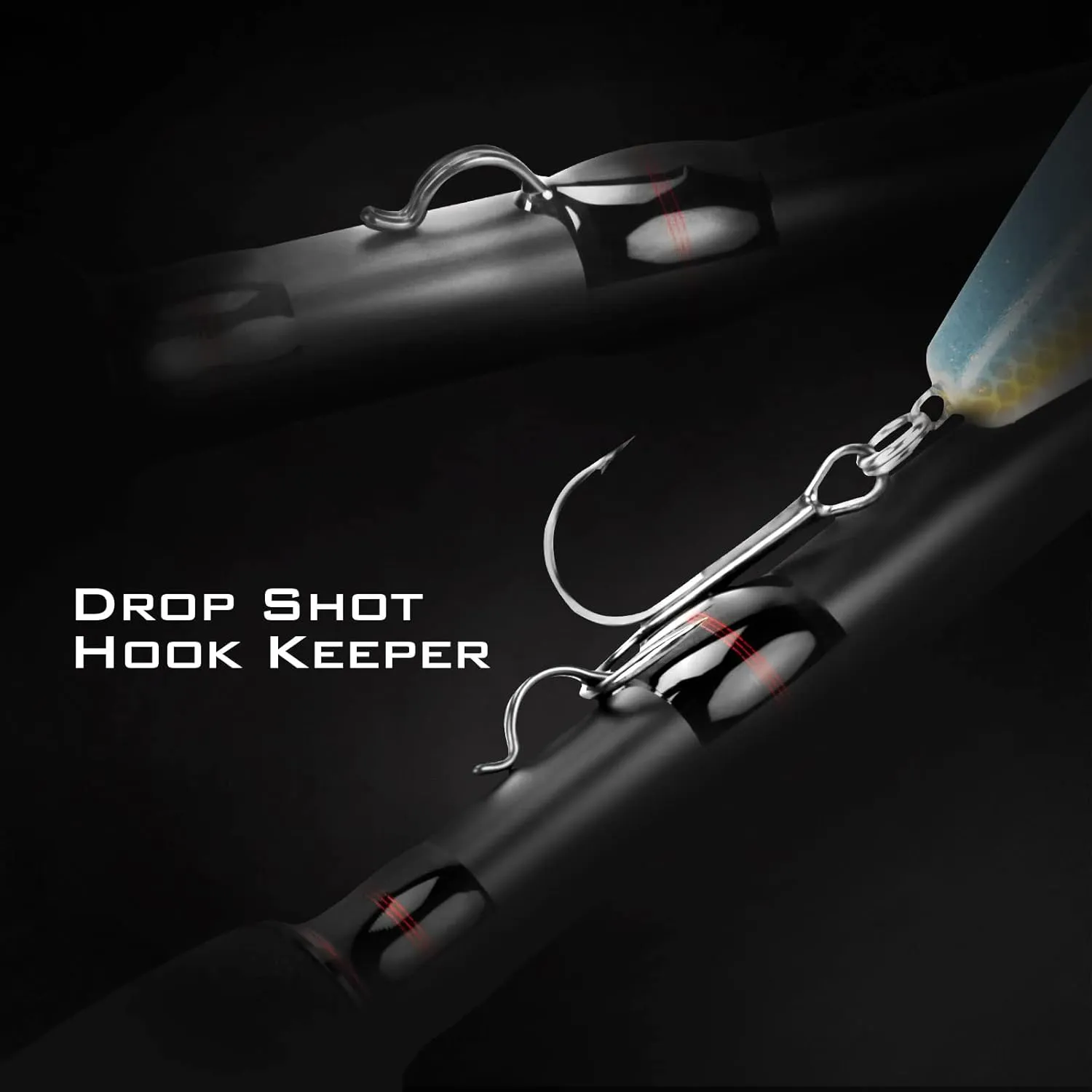 KastKing Royale Advantage Fishing Rod, Spinning Rod & Casting Rod, IM6 Graphite Blanks, 2-Pieces Rods with Extra Tip Section,KastFlex Technology, Power Transition System, EVA Handle