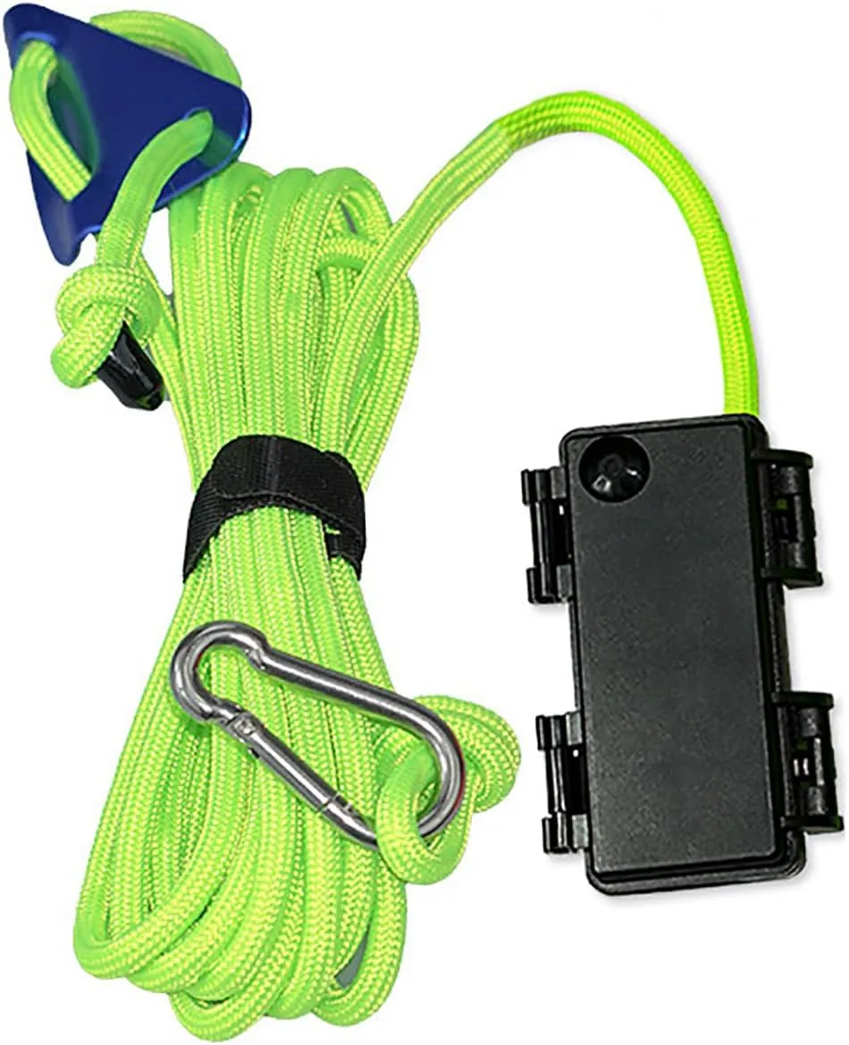 keeda Camping Lights for Tent Waterproof Paracord Camping Rope Light with Line Tensioners Battery Operated Tent Rope Light 3 Mode Camping Accessories for Decor Outdoor Hiking (9.85Ft)