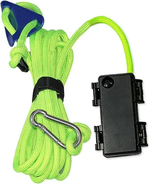 keeda Camping Lights for Tent Waterproof Paracord Camping Rope Light with Line Tensioners Battery Operated Tent Rope Light 3 Mode Camping Accessories for Decor Outdoor Hiking (9.85Ft)