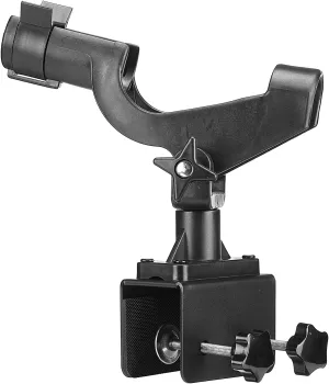 KEMIMOTO Fishing Rod Holders for Boat, Fishing Rod Holder with Clamp, Adjustable Fishing Pole Holders for Square Tubes