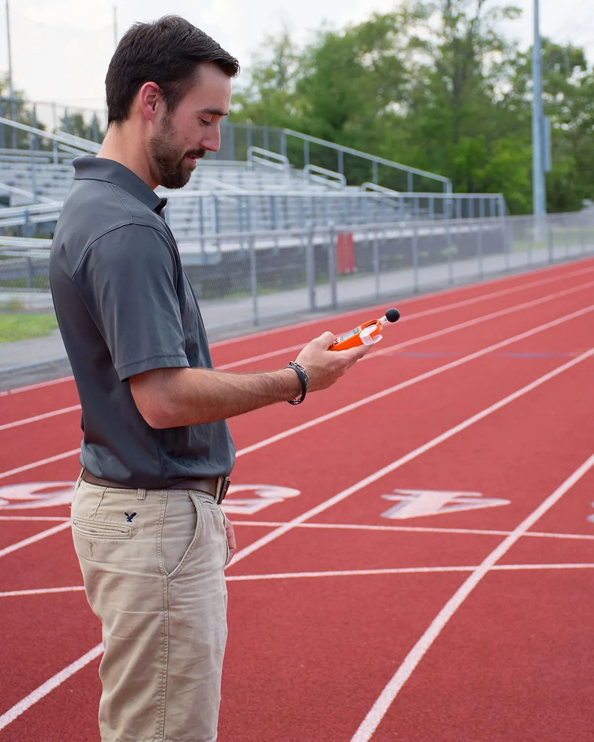 Kestrel 5400 Heat Stress Tracker Pro with Link, Compass and Vane Mount, Orange