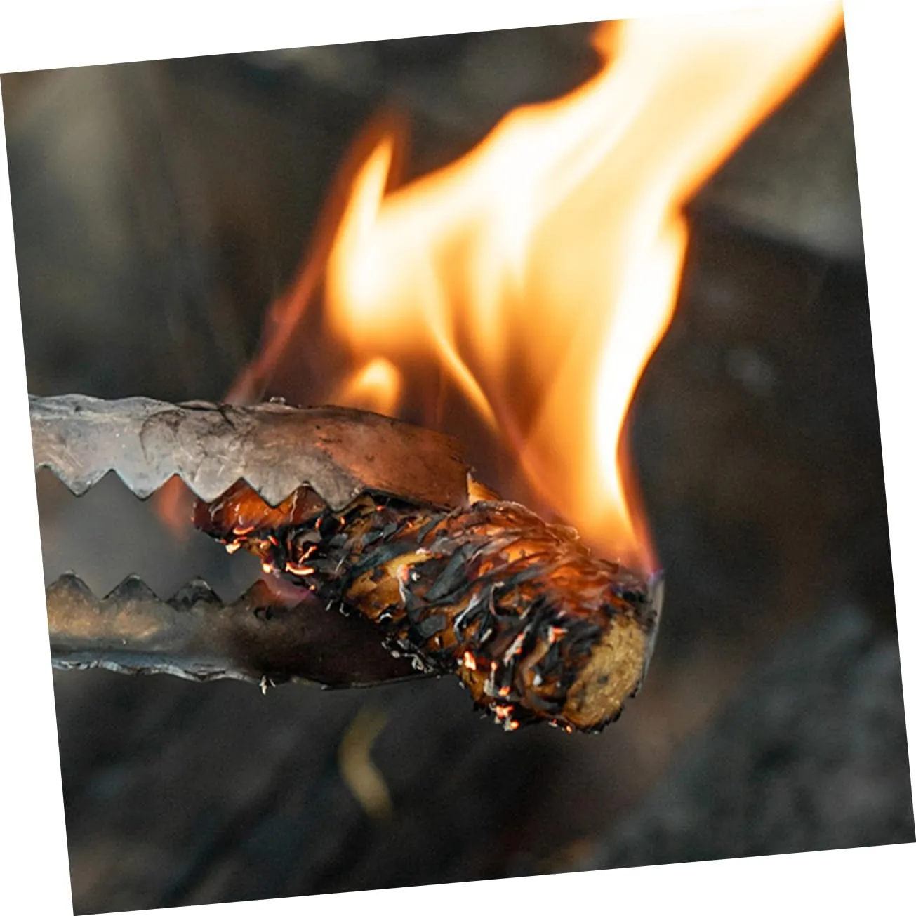 KESYOO 2sets Wool Roll Fire Logs Lighters Torch Fire Tongs for Fire Pit Camp Fire Camping Stove Campfire Accessories Firewood Fire Can Stick Lighter Burner Outdoor Fire 32pcs*2