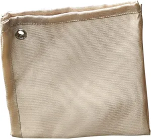 KESYOO Fireproof Blanket for Outdoor Camping Fire Resistant Fiberglass Mat High Temperature Protection for Grill Fireplace and Emergency Survival Situations Easy to Store and Use
