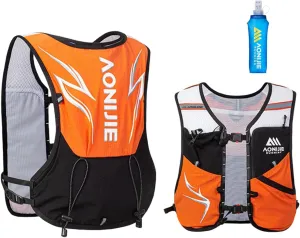 Kids Hydration Backpack with 250mL Water Bladder Lightweight Hydration Pack Vest for Hiking Camping Cycling Running