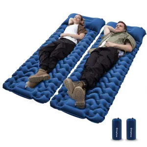 KingCamp DELUXE 10 Single Air Pad Spacious Mattress - 2 Pack