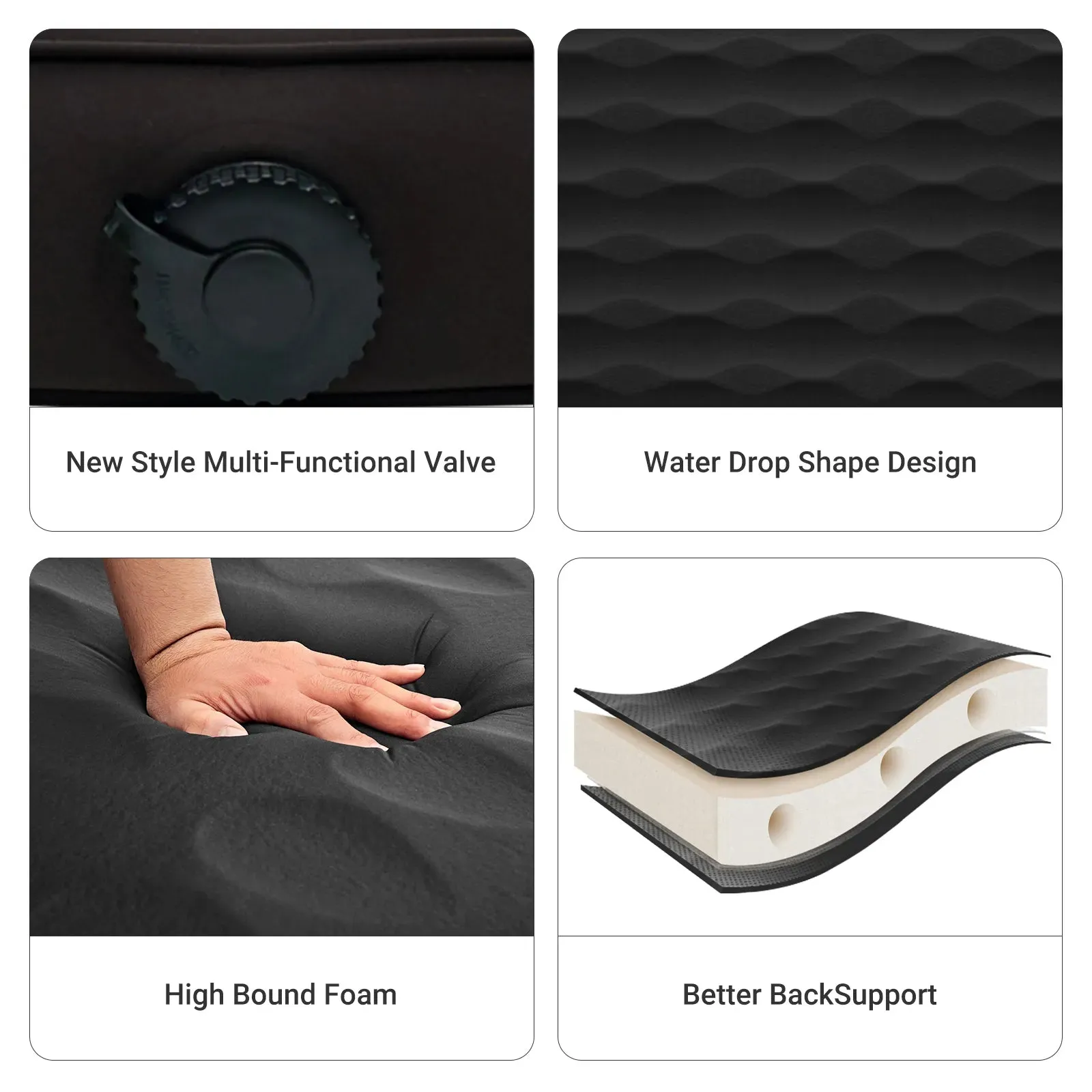 KingCamp PREMIUM 3D 7.5 Single Self-inflateble Pad