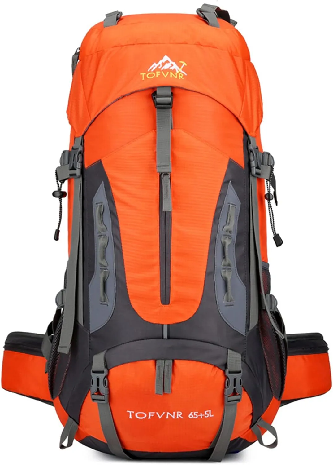 kingsea 70L Large Camping Hiking Backpack, Lightweight Nylon Trekking Rucksack,For Men Women Outdoor Large Capacity Sports Mountaineering Backpack Climbing Travel Waterproof Daypack