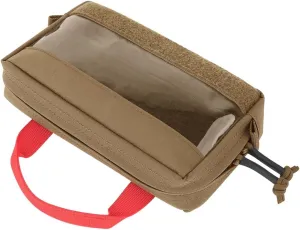 KRYDEX Clear Top Insert Bag with Hook Panel Tactical Packing Cube Travel Organizer Bag (Small -CB)