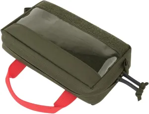 KRYDEX Clear Top Insert Bag with Hook Panel Tactical Packing Cube Travel Organizer Bag (Small -RG)
