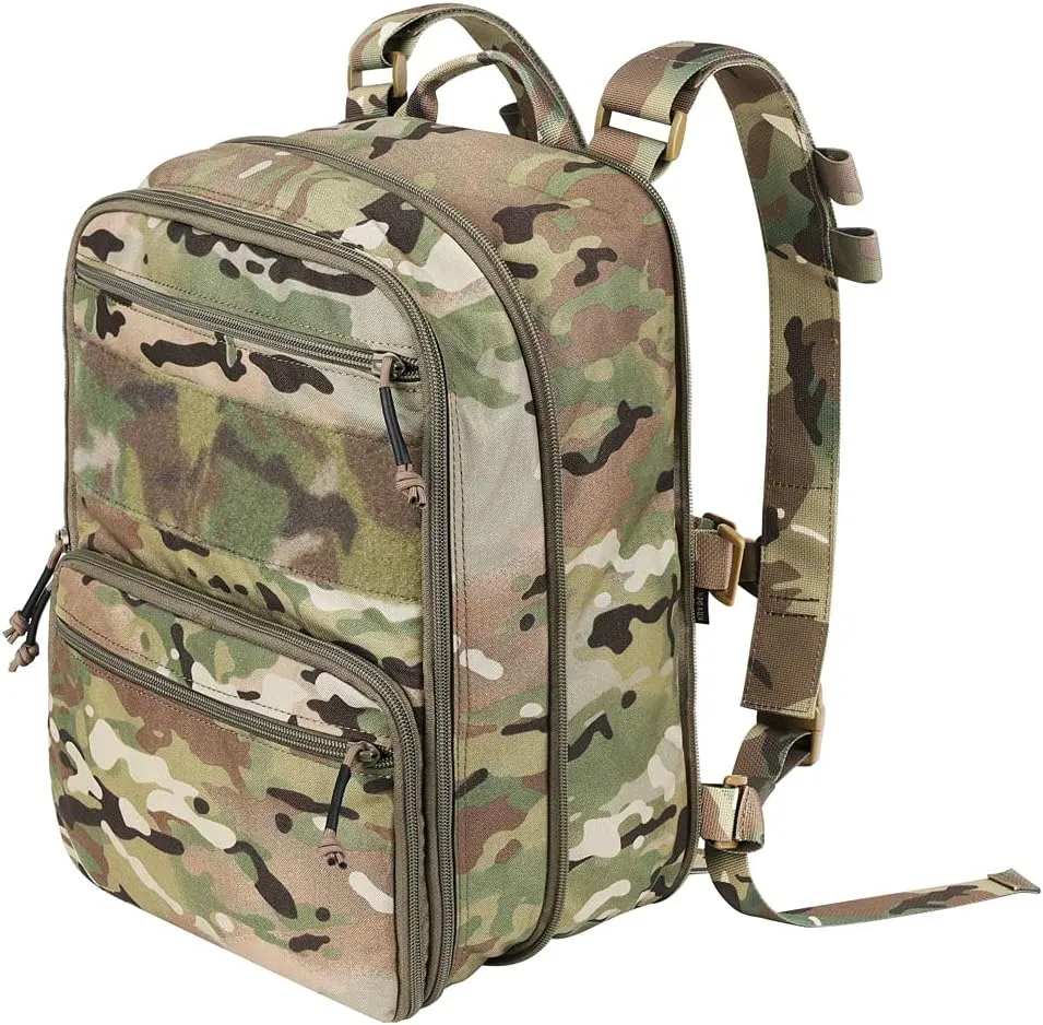 KRYDEX Tactical Expandable Backpack MOLLE Backpack for Travelling Hiking Hunting (Camo)