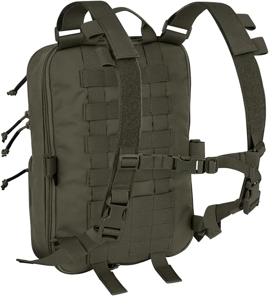 KRYDEX Tactical Expandable Backpack MOLLE Backpack for Travelling Hiking Hunting (RG)
