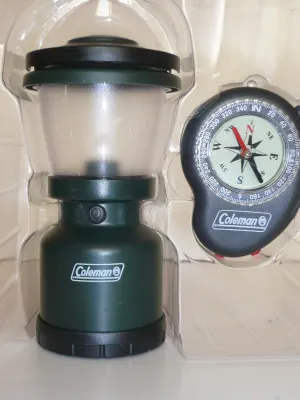 Krypton Camp Lantern with LED Compass