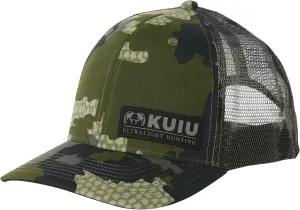 KUIU Cordura® Trucker Hat - Ultralight, Breathable Mesh Back, Adjustable Snapback, 6-Panel Design, DWR Stain-Resistant Visor