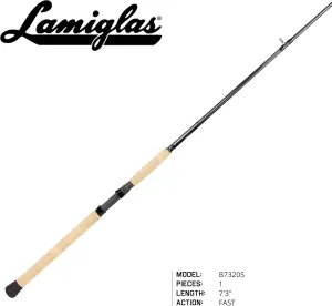 Lamiglas - Black Inshore Saltwater Fishing Rod
