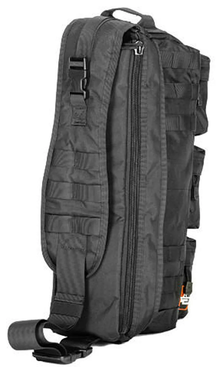 Lancer Tactical 1000D Nylon 'Go Pack' Backpack, Black | Durable Tactical Backpack for EDC & Outdoor Use