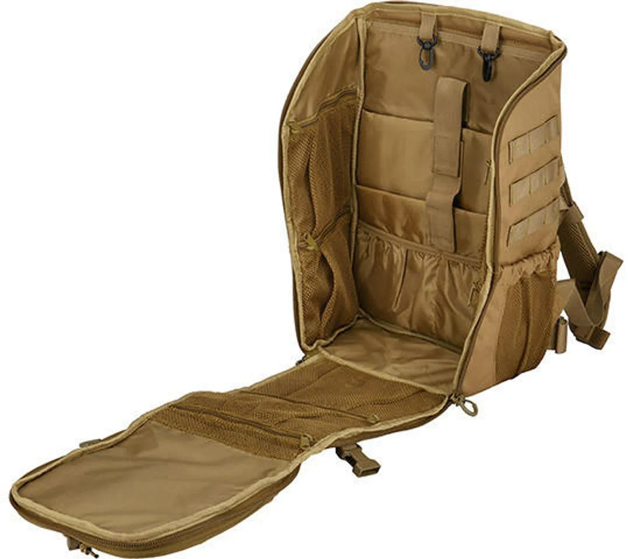 Lancer Tactical 14L Travel Backpack Khaki - Compact and Durable Backpack for Everyday and Tactical Use